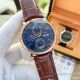 Copy IWC Portofino Complications Auto Watches Blue Leather Strap 42mm (3)_th.jpg
